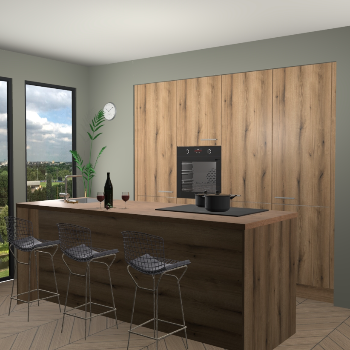 Goud Eiken keuken Rusiec 63760