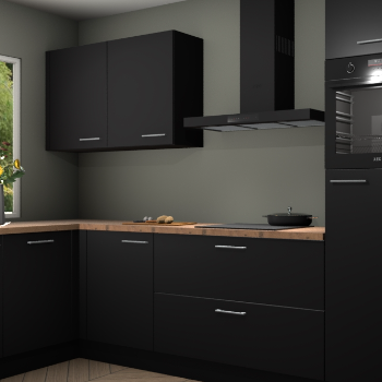 Zwarte keuken Limonos 81917