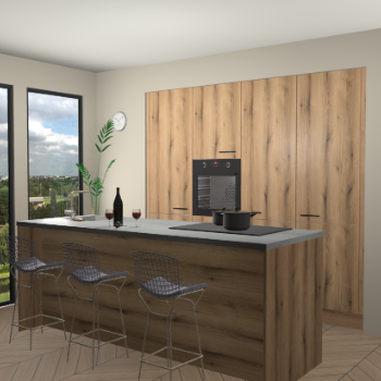 Goud Eiken keuken Rusiec 63775