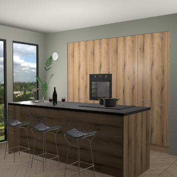 Goud Eiken keuken Rusiec 63778