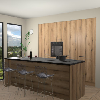 Goud Eiken keuken Rusiec 63781