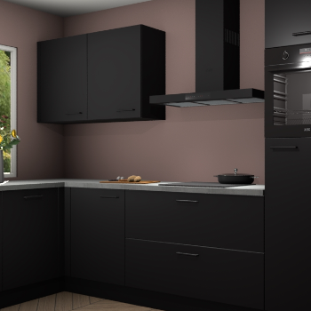 Zwarte keuken Limonos 81933