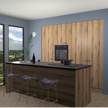 Goud Eiken keuken Rusiec 63782