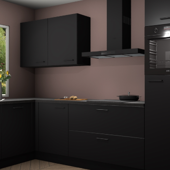Zwarte keuken Limonos 81956