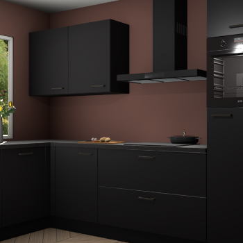 Zwarte keuken Limonos 81957