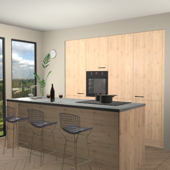 Madera natuur keuken Rusiec 62766