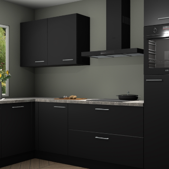 Zwarte keuken Limonos 81998