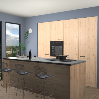 Madera natuur keuken Rusiec 62767