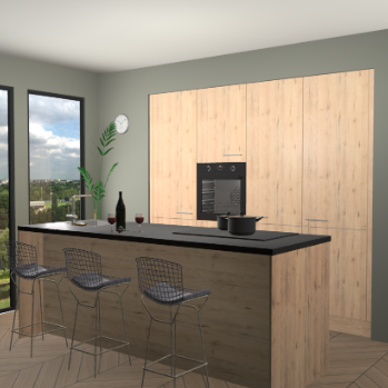 Madera natuur keuken Rusiec 62769