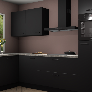 Zwarte keuken Limonos 82001