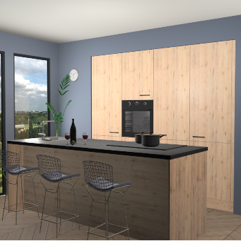 Madera natuur keuken Rusiec 62773