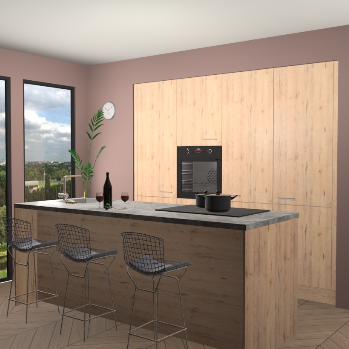 Madera natuur keuken Rusiec 62776