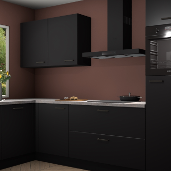 Zwarte keuken Limonos 82014