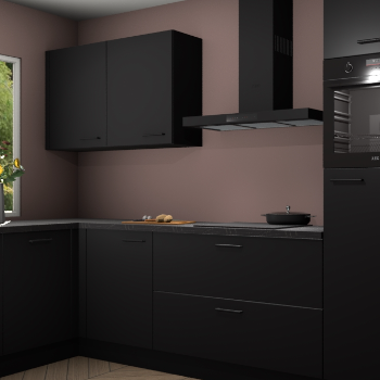 Zwarte keuken Limonos 82026