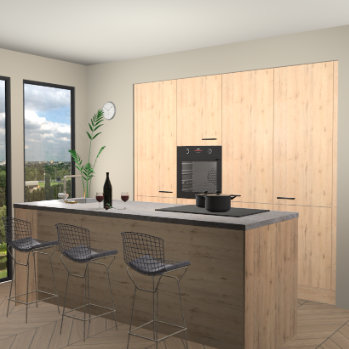 Madera natuur keuken Rusiec 62784