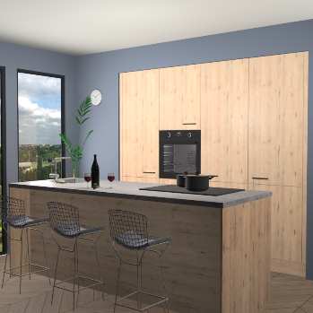 Madera natuur keuken Rusiec 62785