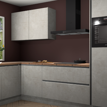 Beton opal greeploze keuken Limonos 82040