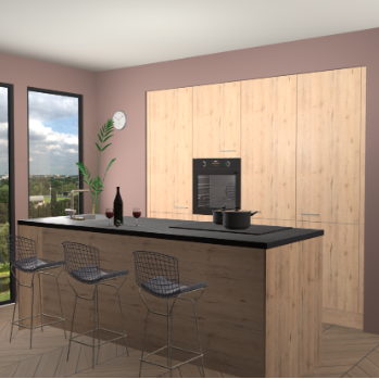 Madera natuur keuken Rusiec 62788