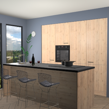 Madera natuur keuken Rusiec 62791