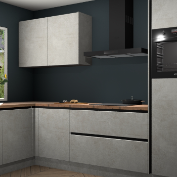 Beton opal greeploze keuken Limonos 82043