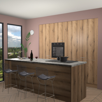 Goud Eiken keuken Rusiec 63785