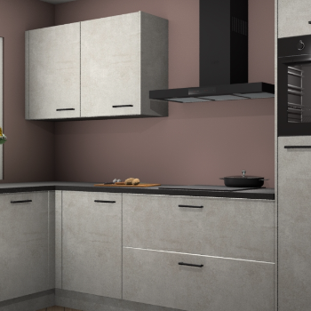 Beton opal keuken Limonos 82076