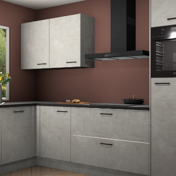 Beton opal keuken Limonos 82077