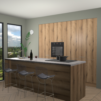 Goud Eiken keuken Rusiec 63790