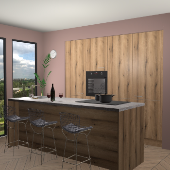 Goud Eiken keuken Rusiec 63791