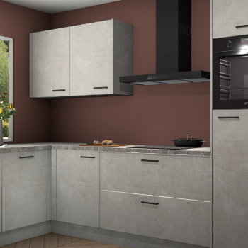 Beton opal keuken Limonos 82090
