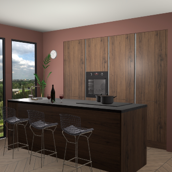 Noten greeploze keuken Rusiec 64525