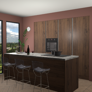 Noten greeploze keuken Rusiec 64531