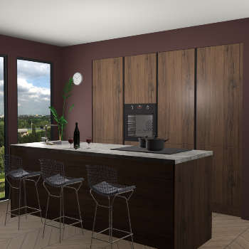 Noten greeploze keuken Rusiec 64534