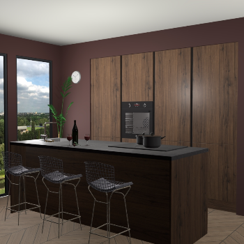 Noten greeploze keuken Rusiec 64546