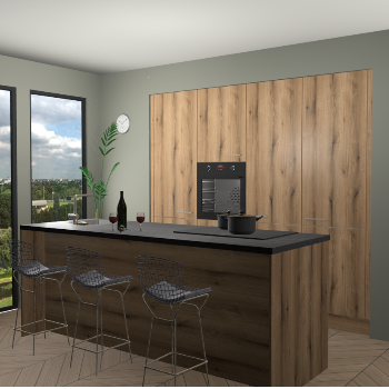 Goud Eiken keuken Rusiec 63739