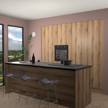 Goud Eiken keuken Rusiec 63741