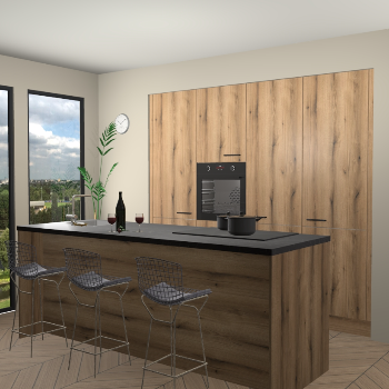 Goud Eiken keuken Rusiec 63744