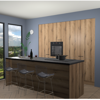 Goud Eiken keuken Rusiec 63745