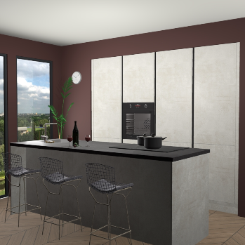 Beton opal greeploze keuken Rusiec 72033