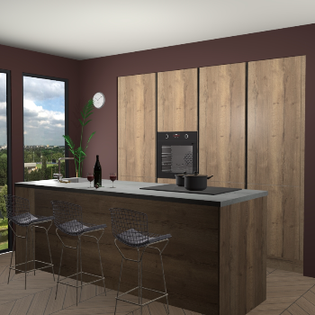 Chocolade Eiken greeploze keuken Rusiec 63857