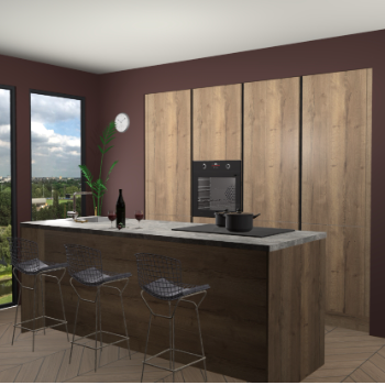 Chocolade Eiken greeploze keuken Rusiec 63869