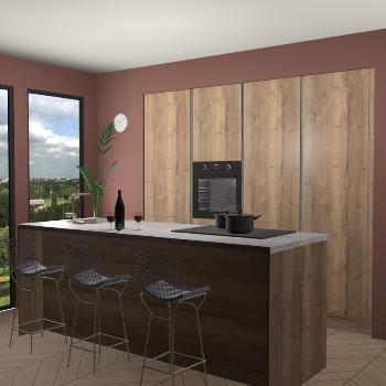 Chocolade Eiken greeploze keuken Rusiec 63872