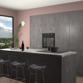 Beton Antraciet keuken Rusiec 70871