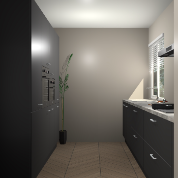 Zwarte  keuken Turijn 82751