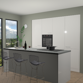 Zijdegrijs keuken Rusiec 69818