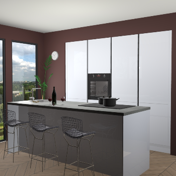 Zijdegrijs keuken Rusiec 68038