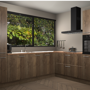 Chocolade eiken keuken Vogar 82451