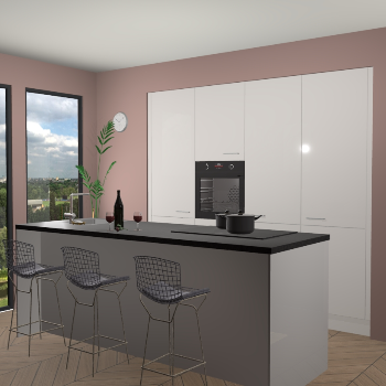 Zijdegrijs keuken Rusiec 70501