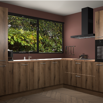 Goud eiken keuken Vogar 82465