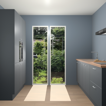 Onyxgrijze keuken Dallas 71344